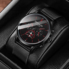 Ultra-thin Calendar Quartz Watch