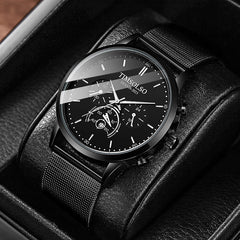 Ultra-thin Calendar Quartz Watch