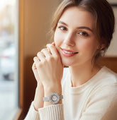 Royal Sunburst Crystal Watch
