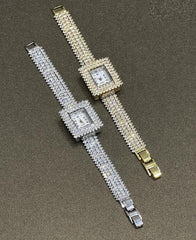 Majestic Square Ice Watch