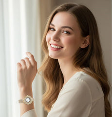 Royal Sunburst Crystal Watch